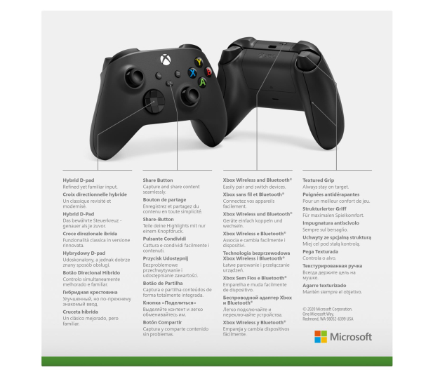 MICROSOFT Xbox Series Controller Czarny - 593491 - zdjęcie 6